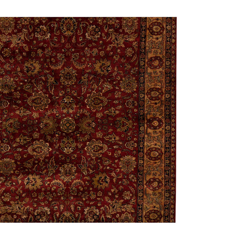 Oriental Area Rug in Gold