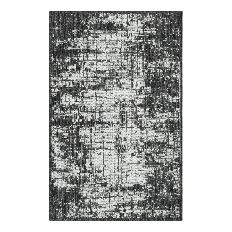 Geometric Indoor / Outdoor Rug, Rectangle 2' x 3'1"