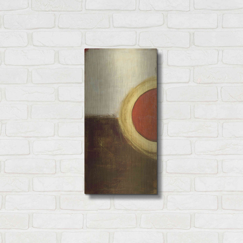 Winston Porter «Good Fortune I» par Erin Ashley, art mural en métal, H 24 po x l 12 po