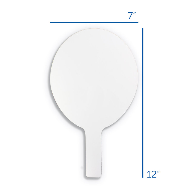 Tableau blanc, H 7 po x L 12 po