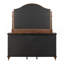 1Pc Commode transitionnelle boutons ronds avec pieds dorés
