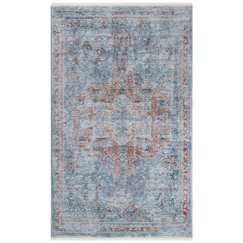Rumsey Performance Oriental Rug, Rectangle 4' x 6'