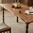 Elegant and fashionable solid wood dinning table-198241664