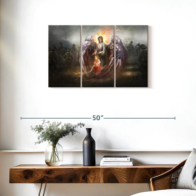 Leisha The Angel, 20" H x 33" W
