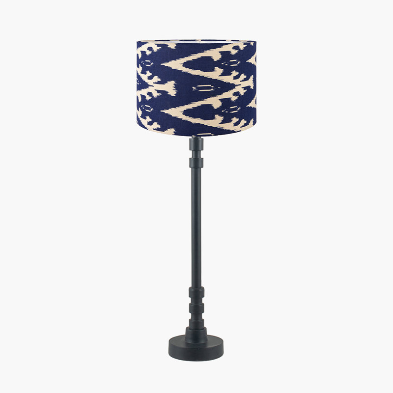 Benis Metal Table Lamp, Blue