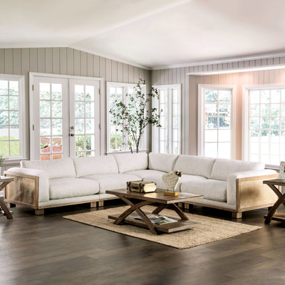 Windell Upholstered L-Shaped Sectional Symmetrical