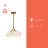 Nathania 1-Light Schoolhouse Glass Pendant-66310915