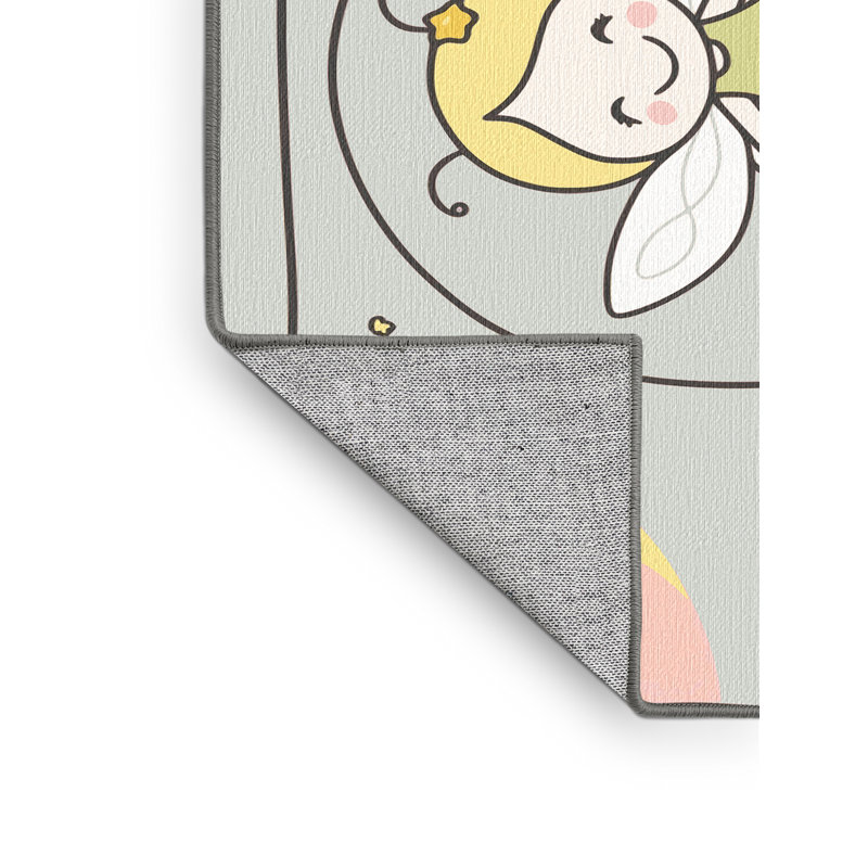 Tapis fantaisie Zoomie pour enfants Zoomie, Rectangulaire 2 pi x 3 pi