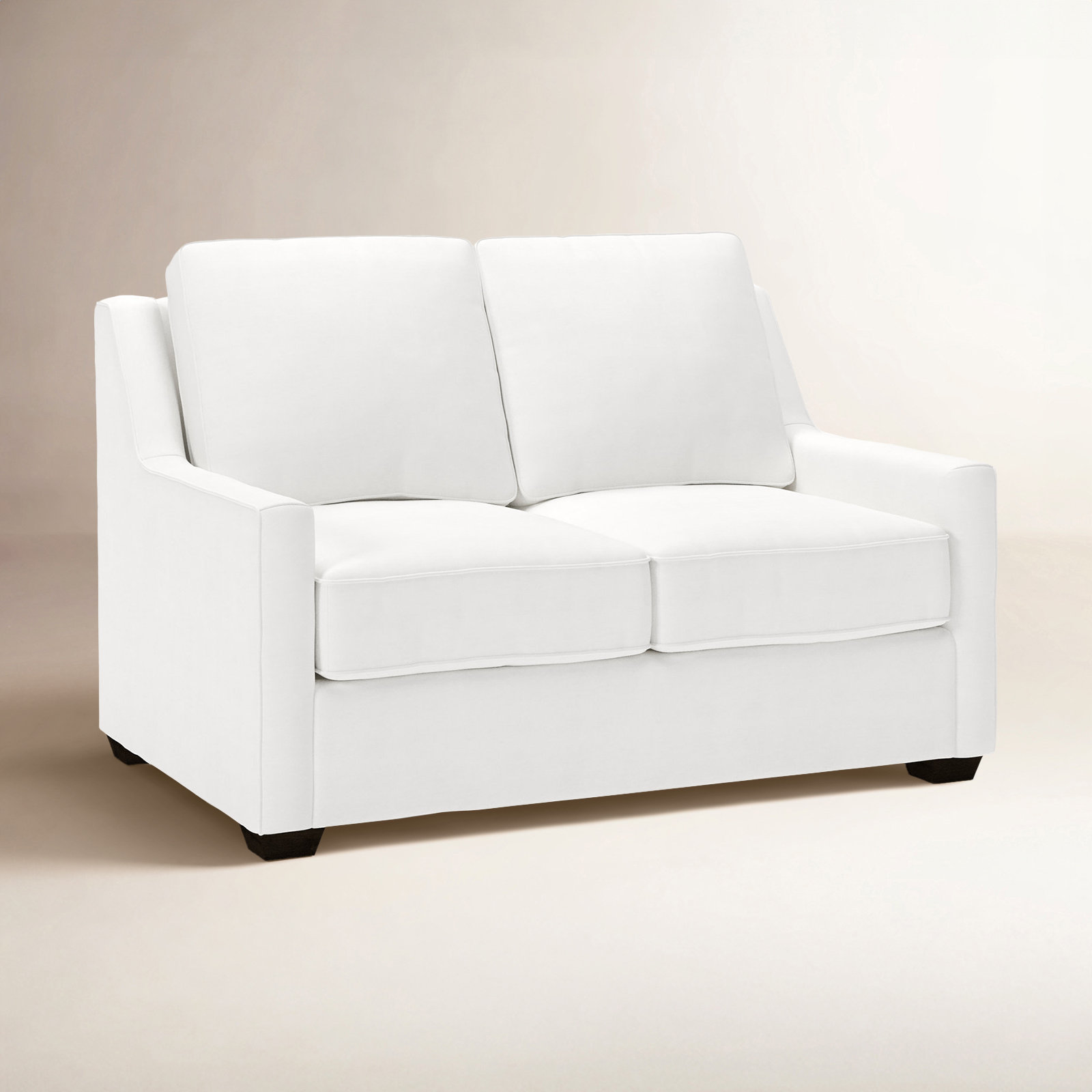 Gemi 56.5'' Upholstered Sofa, Bayou Off White Canvas
