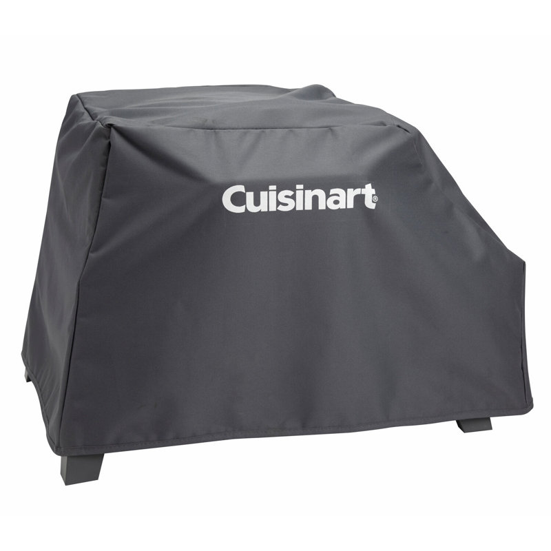 Gray Polyester Portable Outdoor Pizza Oven Cover