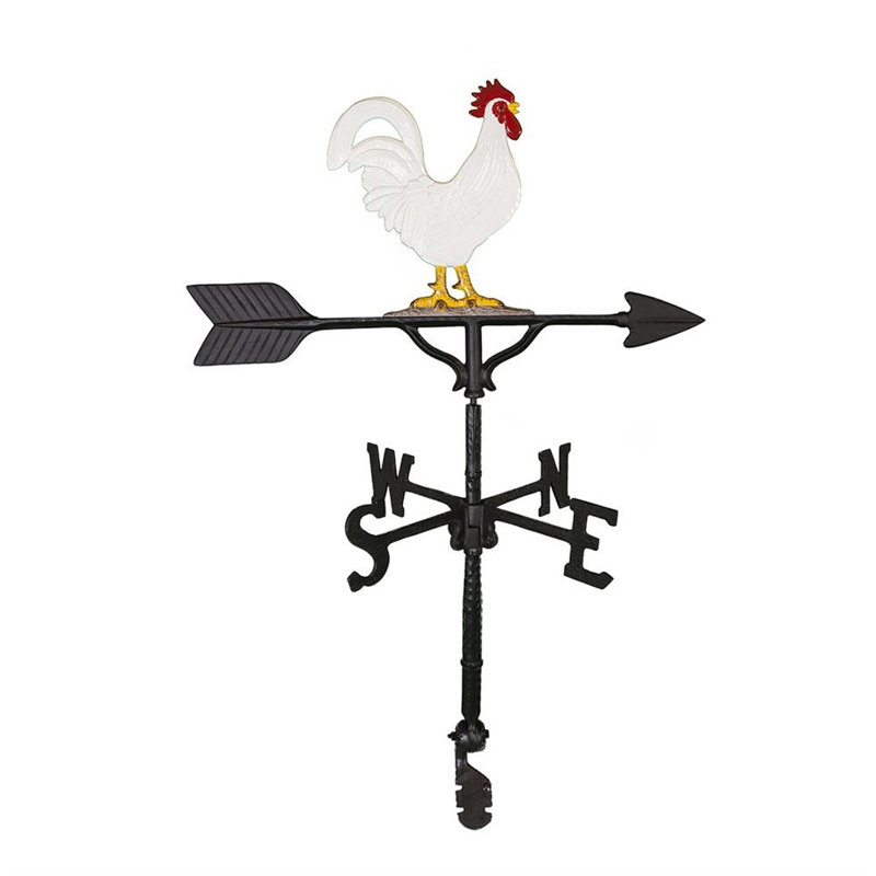 Castillo Rooster Weathervane, Natural