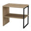 Rahki 40cm W Steel Bedside Table-1798279013-1792720429