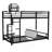 Metal Twin Over Twin Bunk Bed/ Heavy-Duty Sturdy Metal/ Noise Reduced/ Safety Guardrail/No Box Spring Needed-880668725