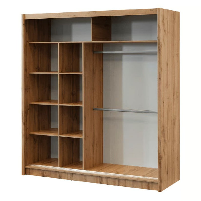 Borroff Manufactured Wood Wardrobe, Oak