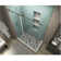 Coraline XL 48" W x 80" H Frameless Rectangle Sliding Shower Enclosure with Fixed Panel
