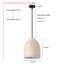 Luminaires suspendus à 1 lumière pour îlot de cuisine-1171568001