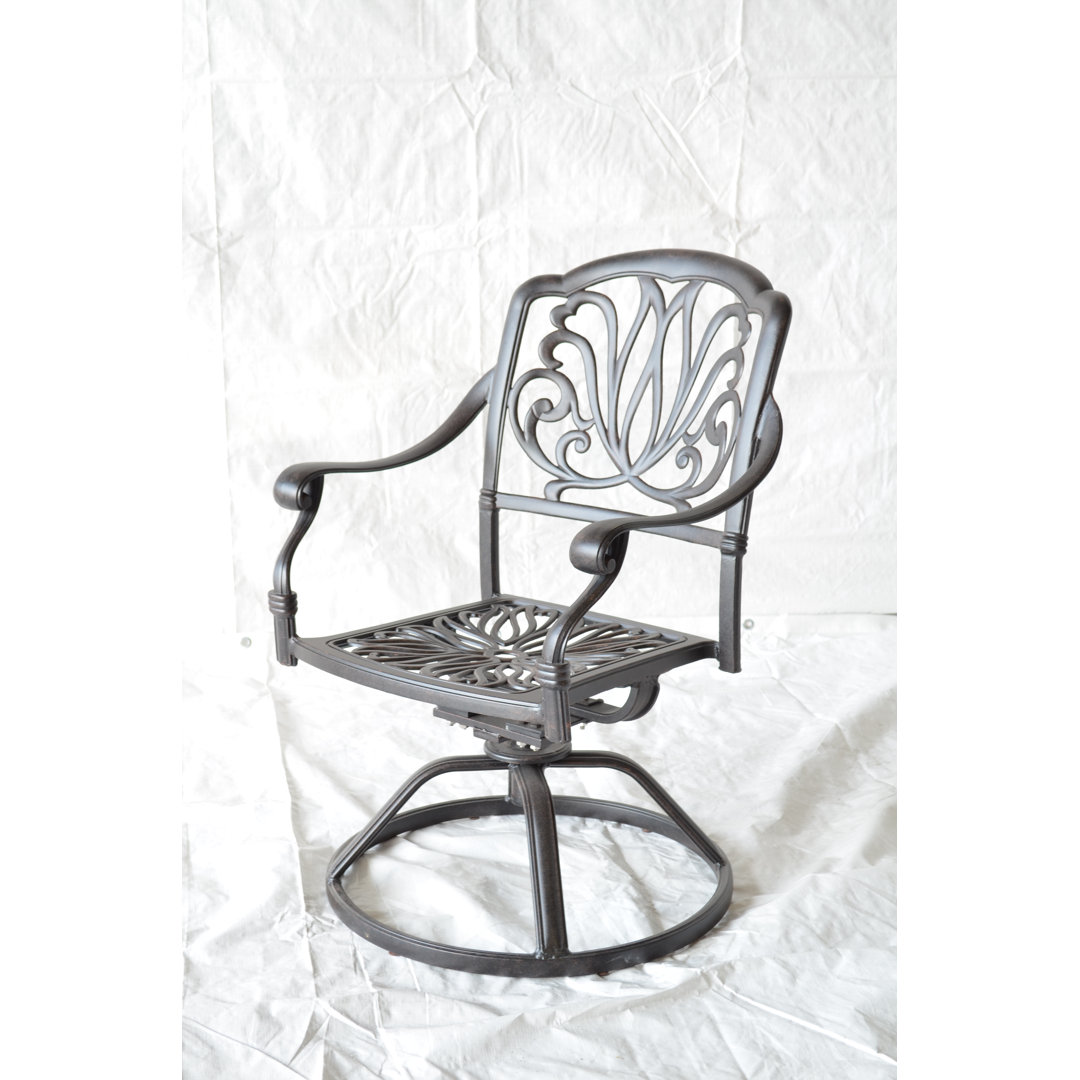 Allene 10 - Person Wood Patio Dining Set with Rectangular Table , Cushions Included Lark Manor™ 