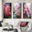 «Meadow Foxglove Fantasy», 3 pièces sur toile-400673594-400673572