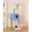 Structure d'escalade simple en bois