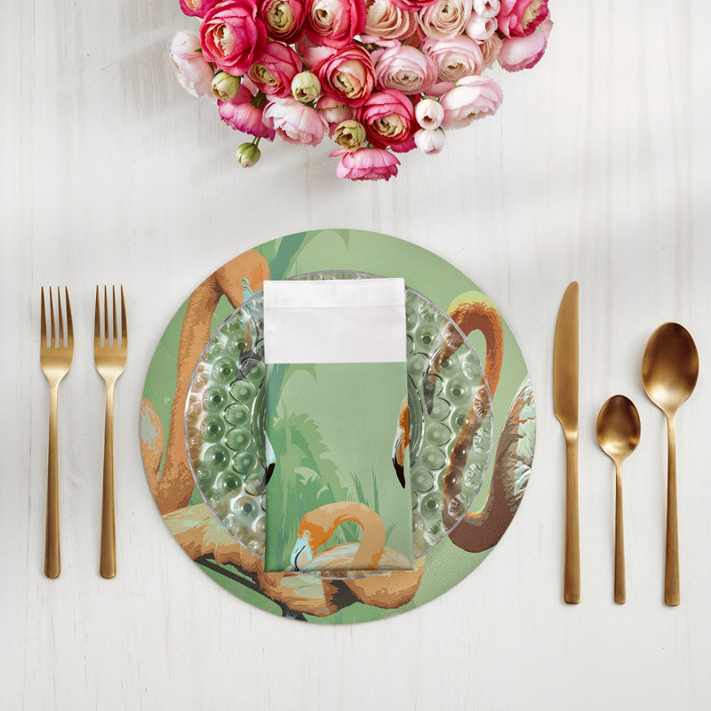 Palm Springs Cotton Sateen Dinner Napkins, Granada