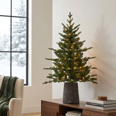 Sapin de Noël illuminé 4 pi Jasper Elite Fraser