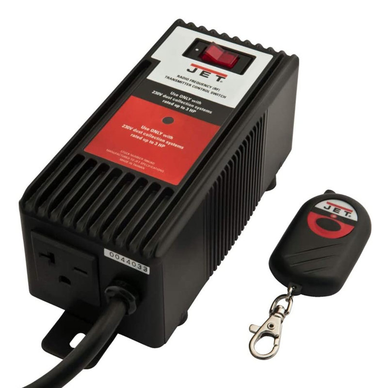 Jet Tools 708636D Radio Transmitter Remote Control For Dust Collectors Vacuums