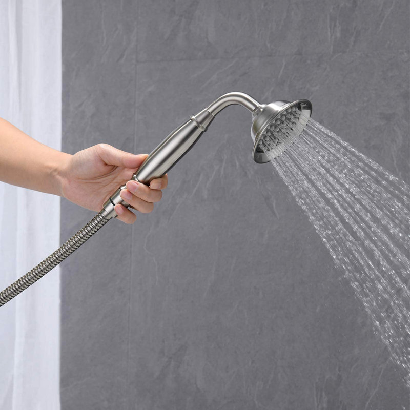 Freestanding Bathtub Faucet In Brushed Nickel - Metal Handle For Smooth Operation Bathroom Tub Filler With Shutoff Valve Control Water Supply Ease