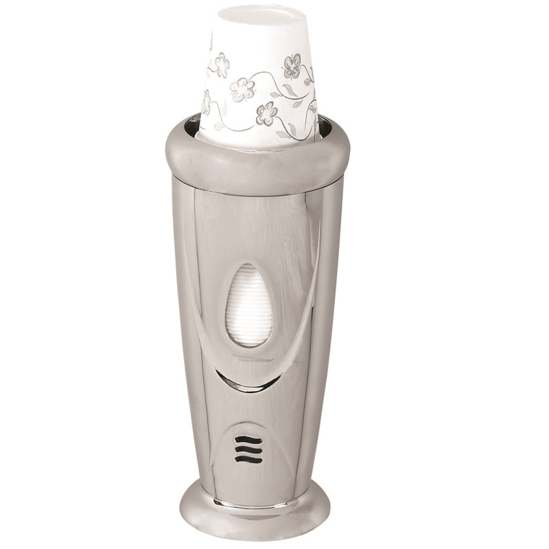Bouchon de rechange pour distributeur de tasses, Chrome poli