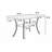 1Pc Counter Height Dining Table(Only Table)