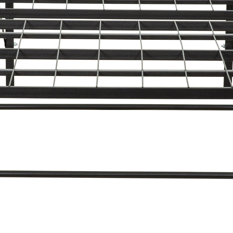 Base de lit en métal, base de lit simple pour chambre d'enfant, chambre d'amis