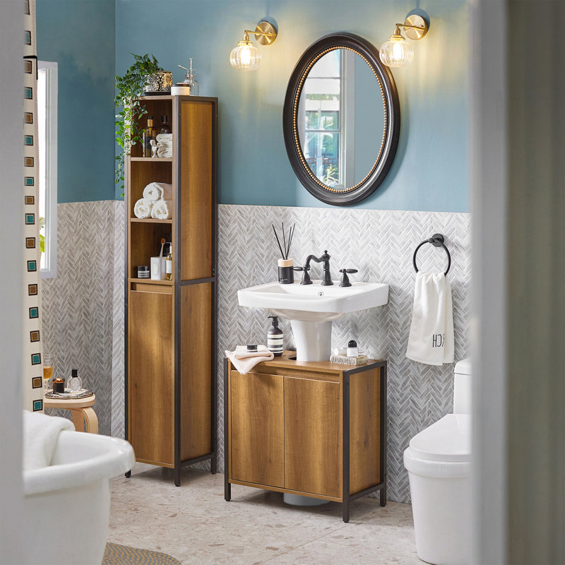 Broomtown Freestanding Bathroom Storage Cabinet