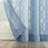 Geometric Clipped Semi-Sheer Rod Pocket Curtain Panel-1347259168-1347259172