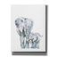 Toile épique «Mama Elephant On White» par Katrina Pete, 12 po x 16 po-106171654
