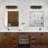Modern Industrial 4-Light Dimmable LED Vanity Light