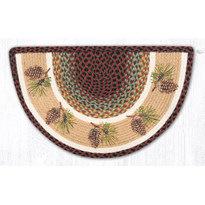  Printed Slice Tread – 18"x29" Nature-Inspired Decorative