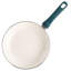 Spice By Tia Mowry 12 Inch Healthy Ceramic Nonstick Aluminum Skillet with Bakelite Handle in Teal