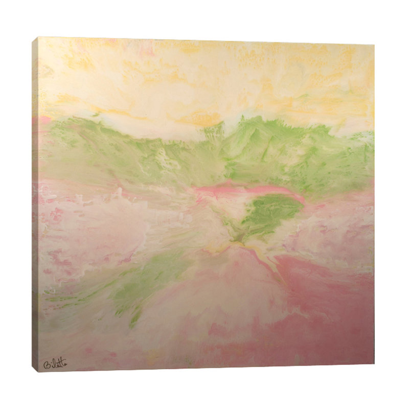« brillante plains » par barbara biolotta, reproduction d’art sur toile tendue, H 48 po x l 48 po x P 1,5 po