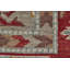 Piraj Wool Geometric Area Rug in Red-1705367625