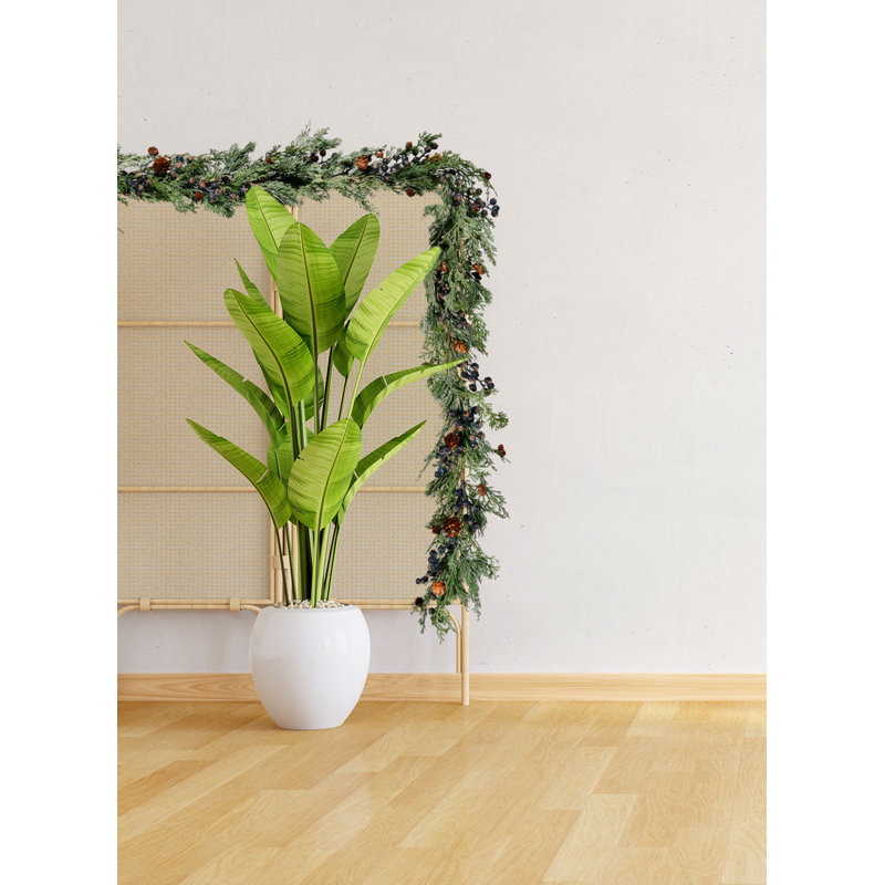 72'' in. Faux Pinecone Garland