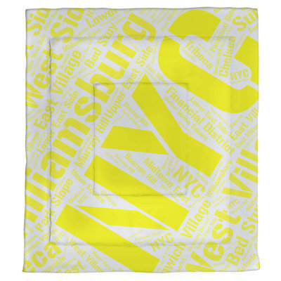 Modern & Contemporary Polyester Box Stitch Comforter