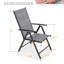 Ensemble repas d'extérieur 5 pièces avec chaises pliantes portatives Salem-100232879