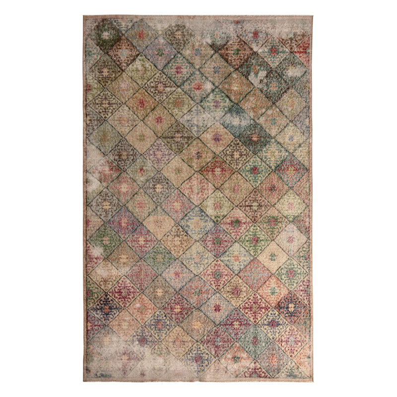 One-of-a-Kind 5'8" x 9'4" Hand Knotted Area Rug
