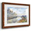Argenteuil, vu du petit bras de la seine, 1872, reproduction d'art sur papier-510910317