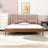 Wood Platform Bed with Headboard-585160793-585160798