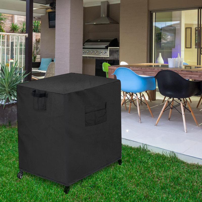 Outdoor Table Cover Large Table, 36 X 32 X 32Inch Waterproof Outdoor Prep Table Cover Pizza Oven Stand Cover