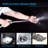 Chrome Drill-Free High Pressure Handheld Shower Head With Pause Switch-123247486