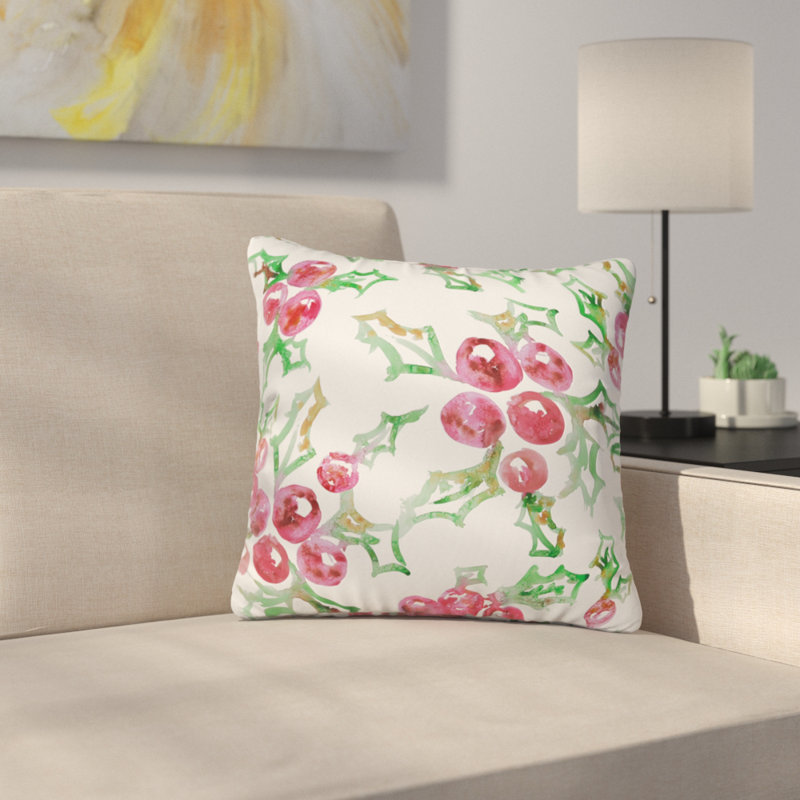 Dash and Ash All I Want For Christmas Throw Pillow, 18" x 18"