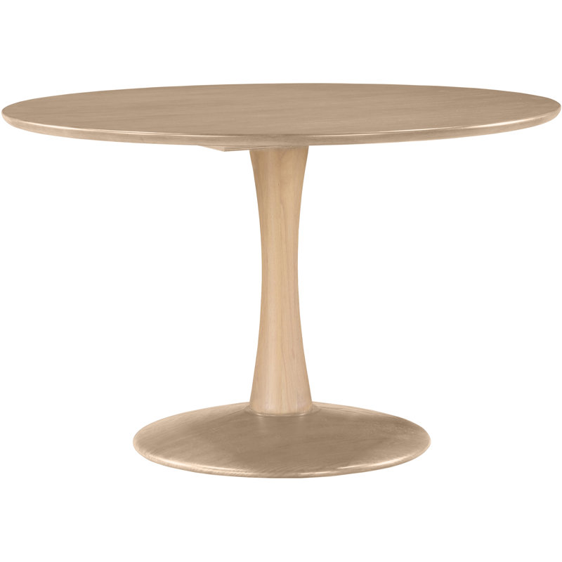 Table de salle à manger Khup, L 48 po x l 48 po, Chêne