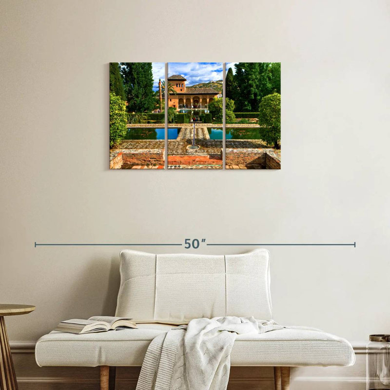 Rorry Alhambra Palace Grounds, 20" H x 33" W