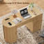 Bureau de direction moderne 57,9 po Mid-Century-1300245900